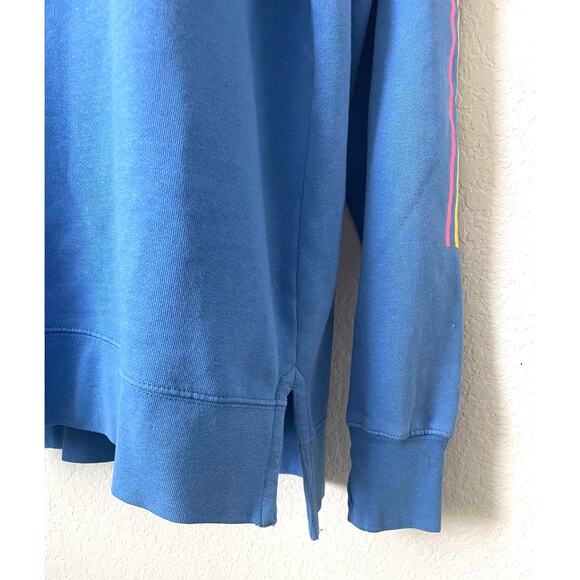 Jadelynn Brooke Women's Blue Neon Mountain Bound Ski Sweatshirt NWT Size Medium - Picture 5 of 7